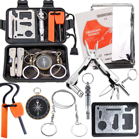 EMDMAK Survival Kit Outdoor Emergency Gear Kit