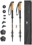 Cascade Mountain Tech Aluminum Adjustable Trekking Poles